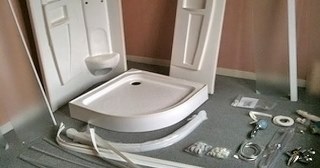 Установка душевой кабины Лиски, цена от 2975 руб.